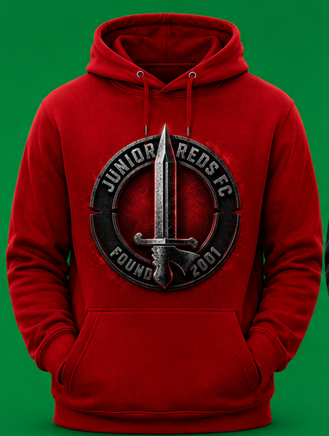 JUNIOR REDS 'CLUB BADGE' HOODIE