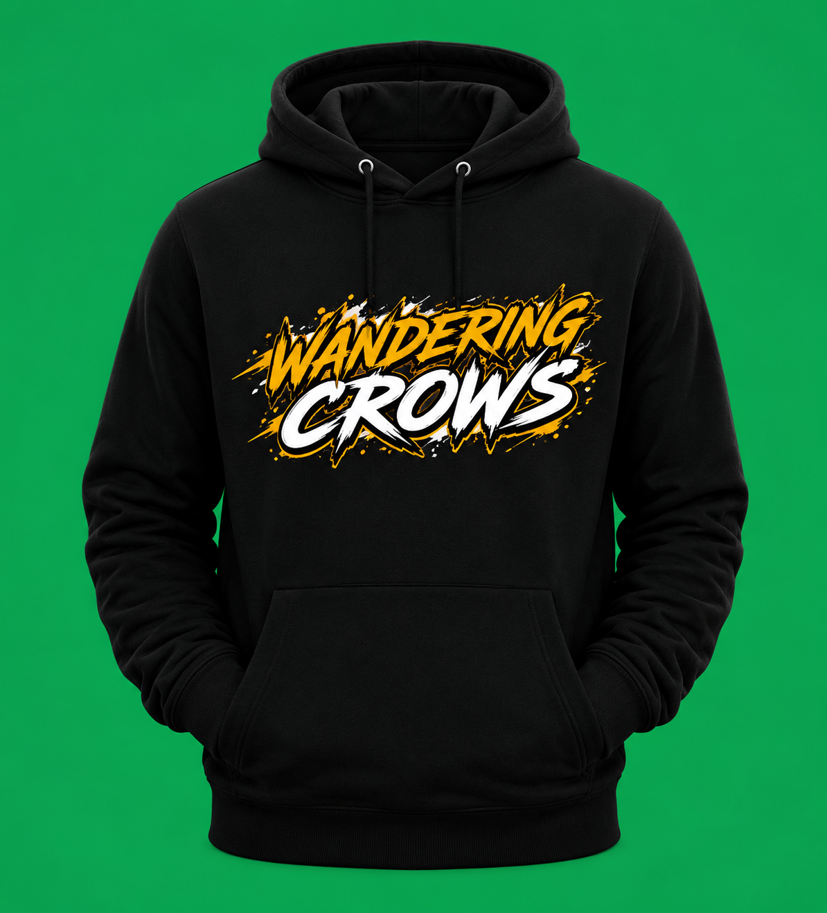WANDERING CROWS 'SLOGAN' HOODIE